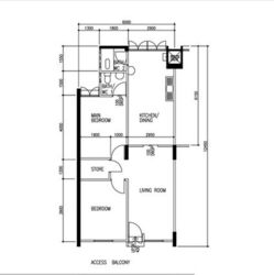 Blk 570 Ang Mo Kio Avenue 3 (Ang Mo Kio), HDB 2 Rooms #386047341